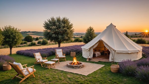 Vivre l'expérience du Glamping de luxe au cœur de la France