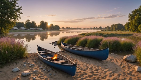 Vivez l'expérience inoubliable du camping bord de Loire