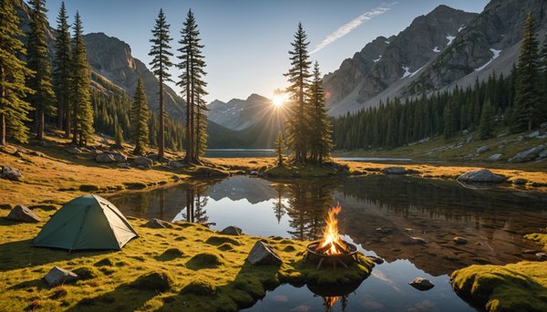 Les 5 meilleurs endroits pour camper en mode bivouac
