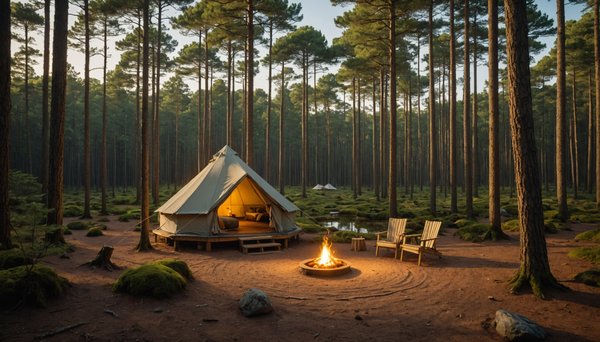 Découvrez le charme du camping atypique dans les Landes : Une expérience unique en pleine nature