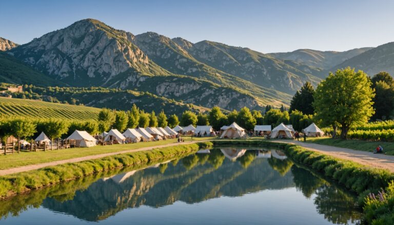 Explorer la France à travers des destinations de camping atypiques