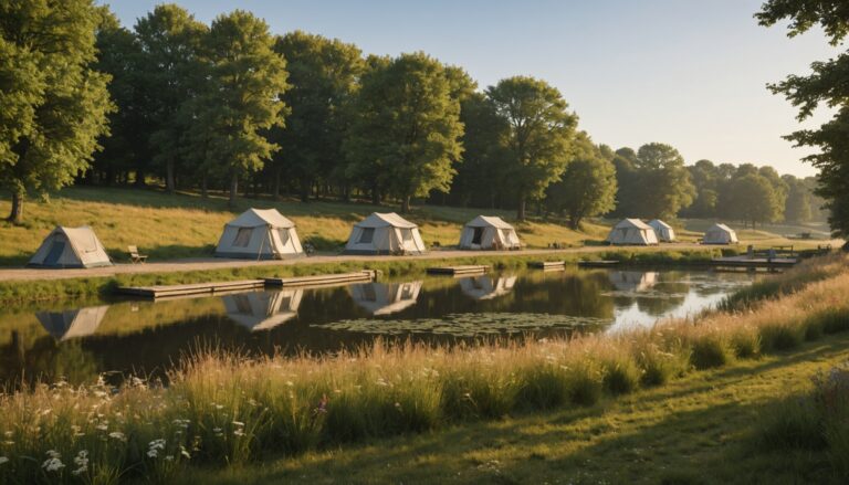 Le camping du Domaine de Mépillat, près de Macon, vous offre une escapade relaxante